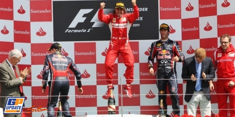 2011年 F1 イギリスGP決勝