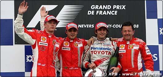 2008年 F1 フランスGP決勝